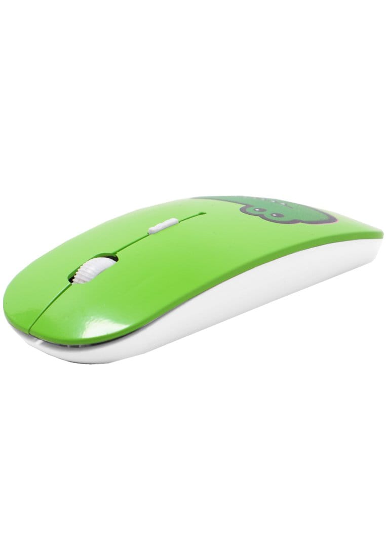 Td Friends AE003 Mouse Wireless Bluetooth Lucu Tdfriends Hijau Draco