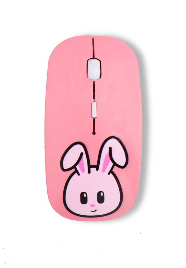 Td Friends AE004 Mouse Wireless Bluetooth Lucu Tdfriends Pink Angel B