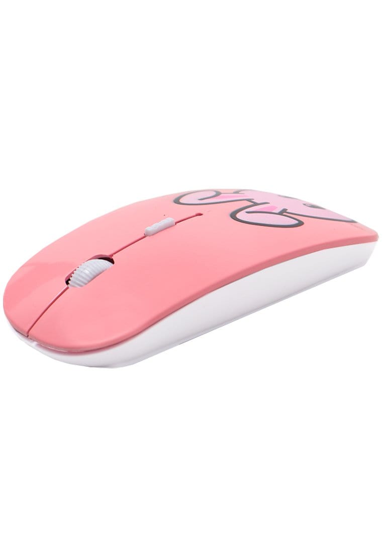 Td Friends AE004 Mouse Wireless Bluetooth Lucu Tdfriends Pink Angel B