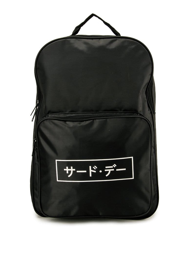 Third Day AM017K Tas Backpack Katakana Hitam