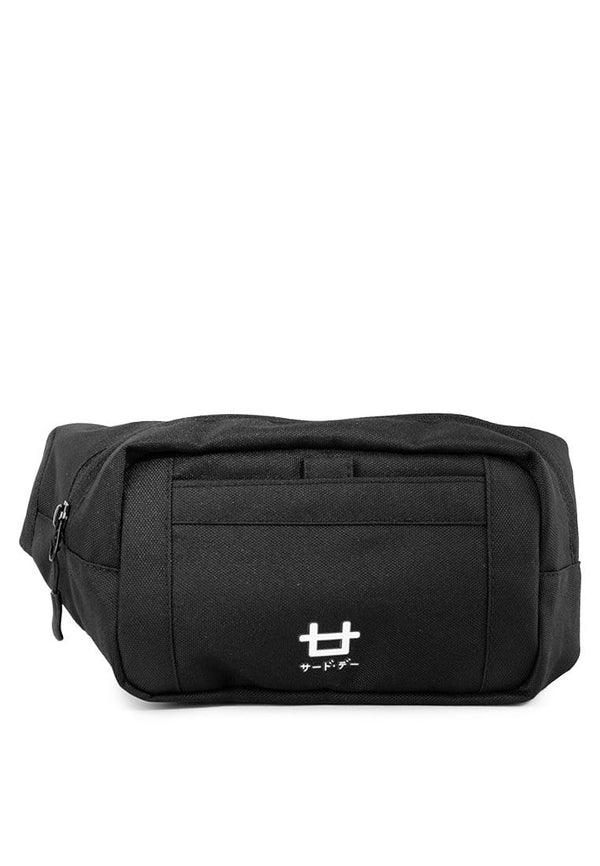 Third Day AM084 thirdday tas casual pria waist bag logo icon hitam