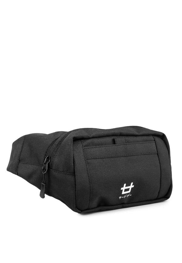 Third Day AM084 thirdday tas casual pria waist bag logo icon hitam