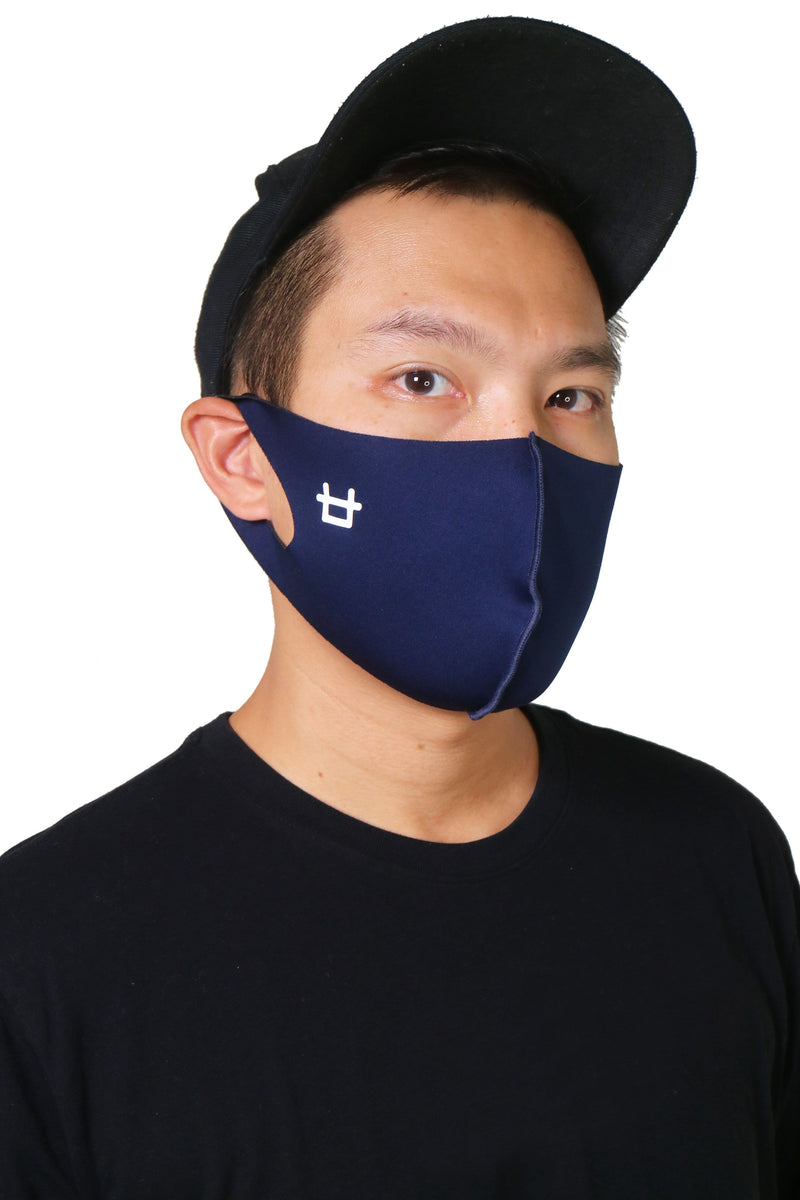 Third Day AMA18 5pcs masker korea logo navy