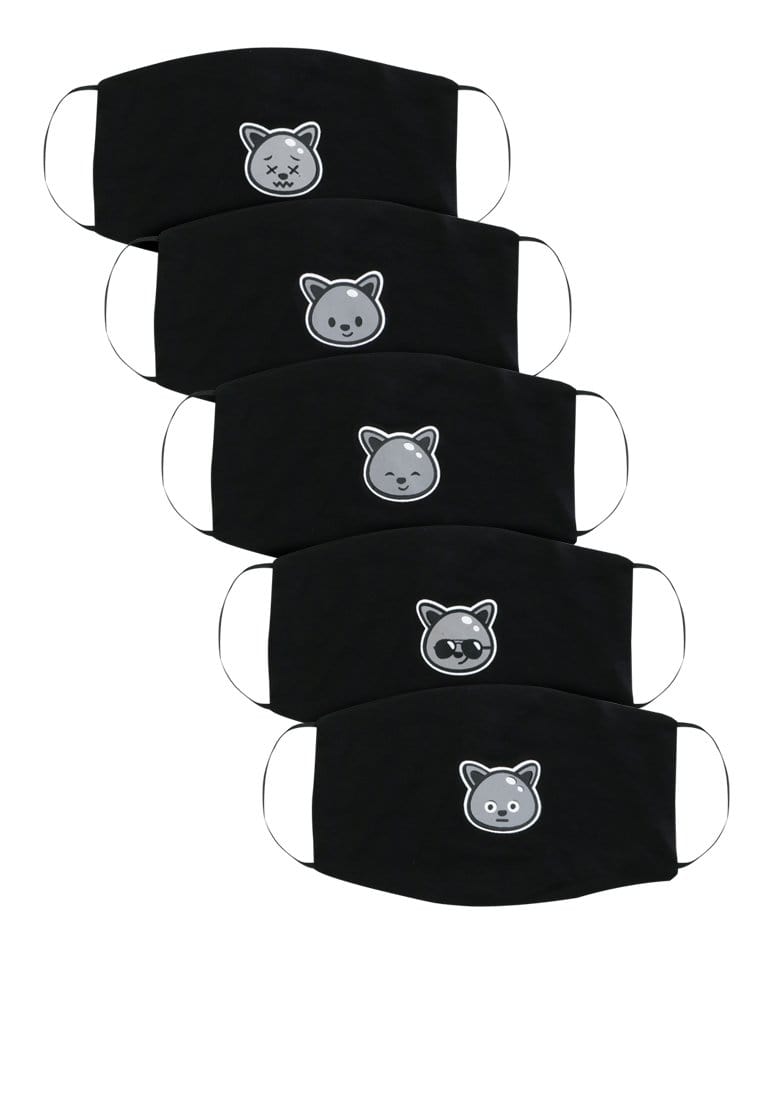 Third Day AMA04 5pcs Masker kain instacool 2 lapis bisa tissue earloop tidorobo