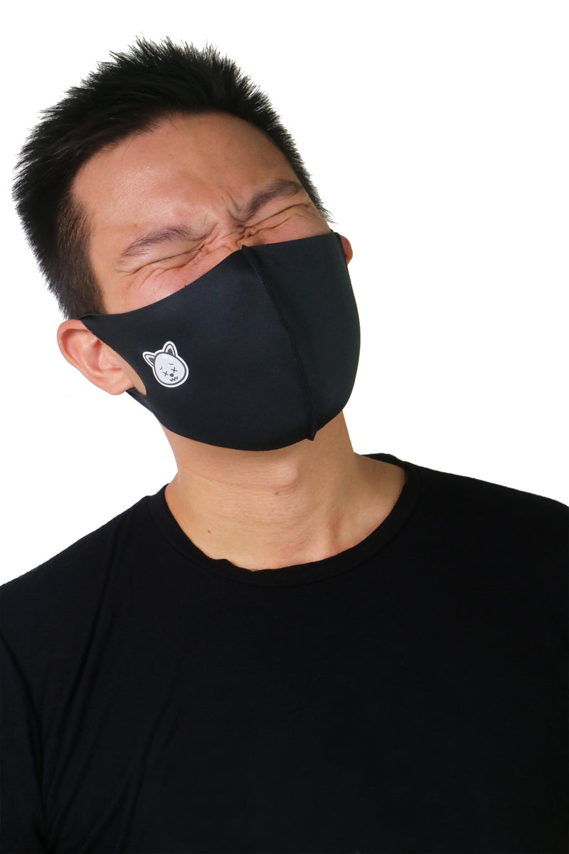 Third Day AMA21 5pcs masker korea tido emoticon hitam