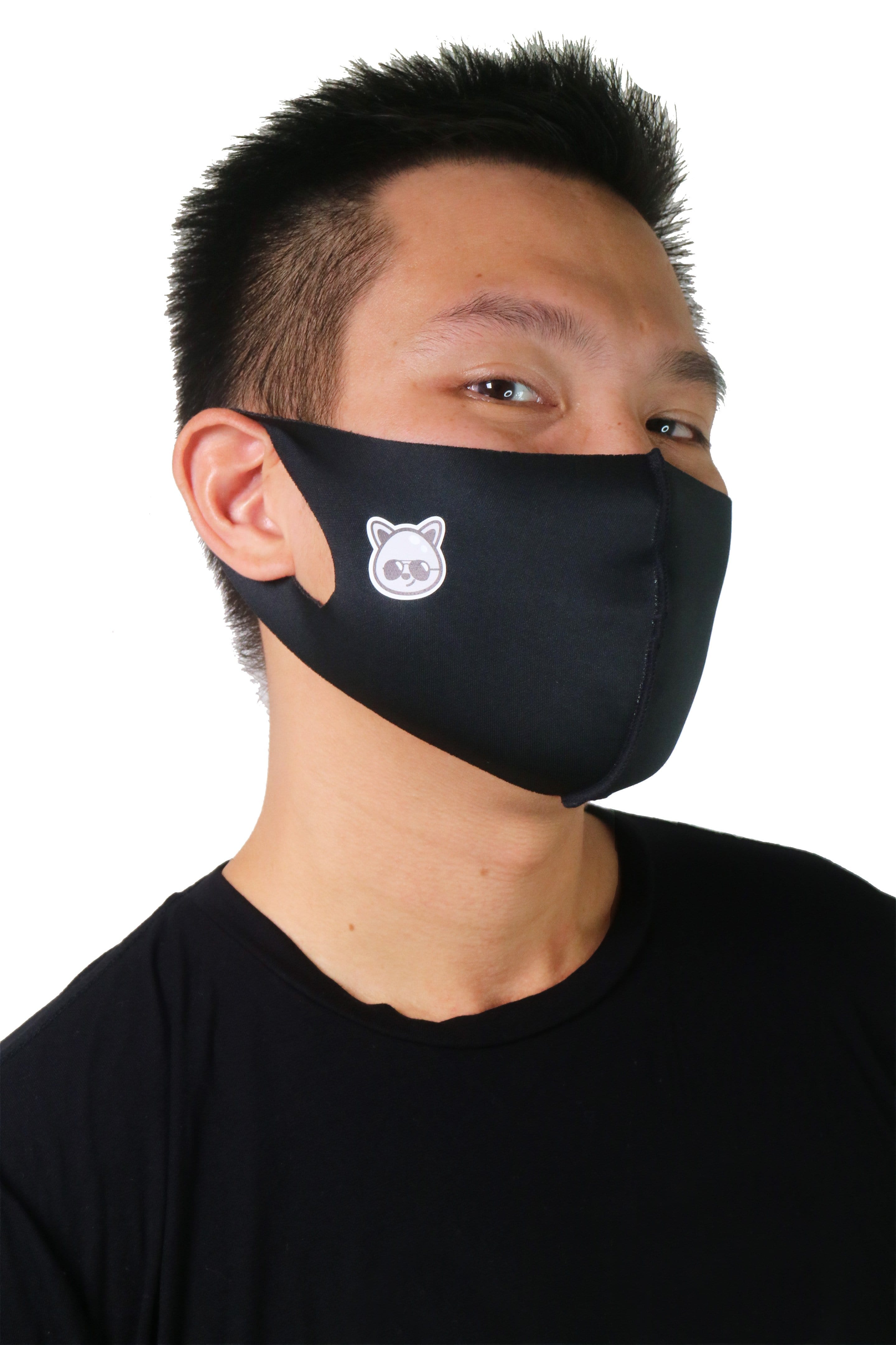 Third Day AMA21 5pcs masker korea tido emoticon hitam