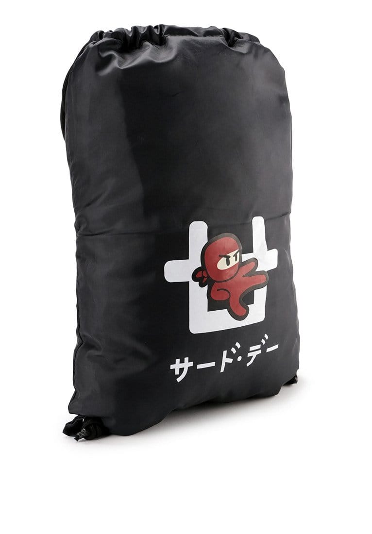 Third Day AMA78 Gymsack bag tas serut ninja kick logo hitam