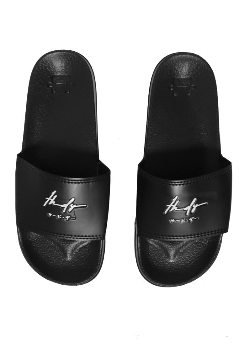 Third Day AMA83 Sandal Slip On Pria Thdy Sign Hitam