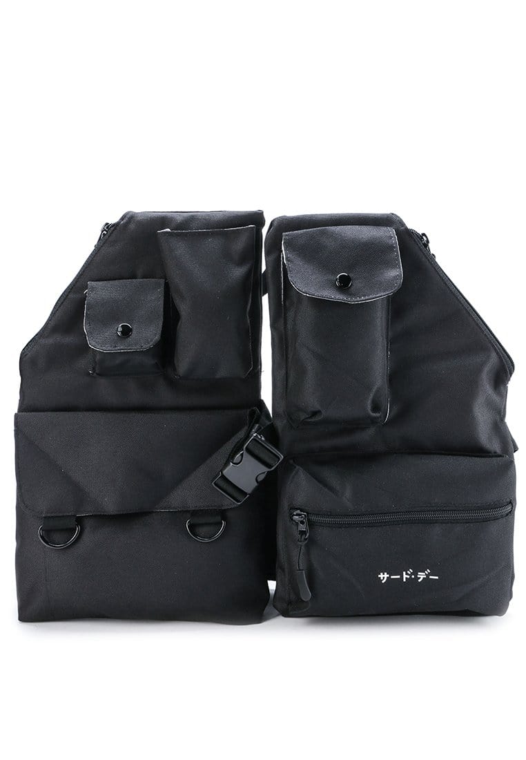 Third Day AMB15 Rompi Vest Tas Hitam Katakana