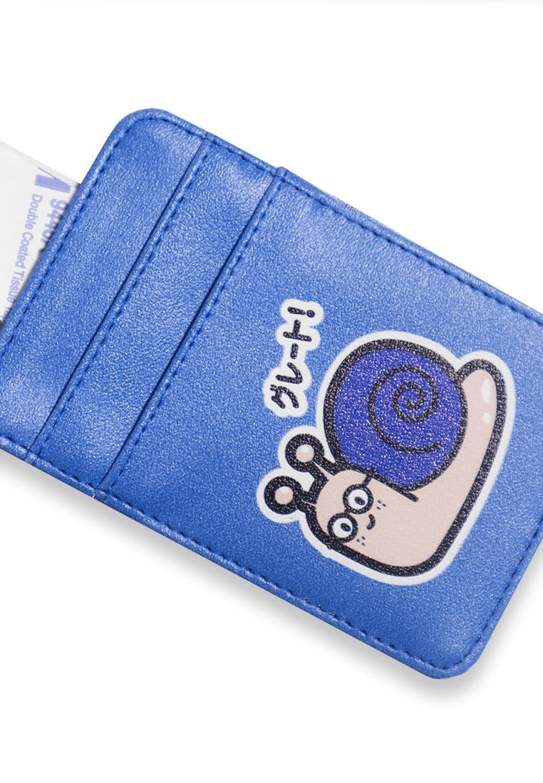 Td Friends AMB89 2-in-1 Wallet Cardcase Pop Socket Tripod Handphone Tdfriends Hazi Blue