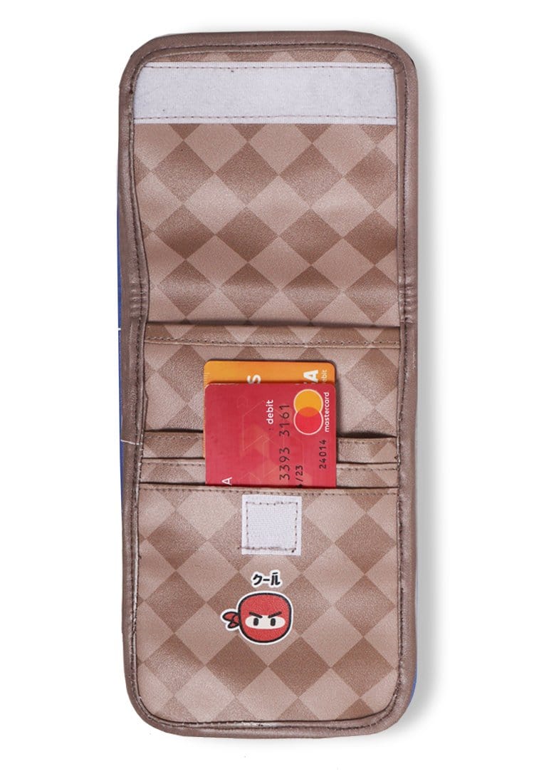 Td Friends AMB95 Dompet Gantung Kalung Leher Multifungsi Handphone Touchscreen Ninja Coklat