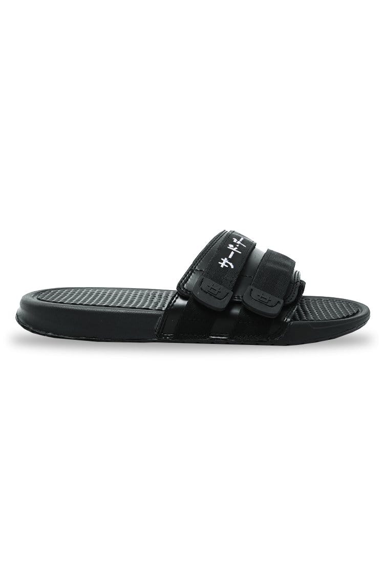 Third Day AMC09 Sandal Selop Webbing Katakana Hitam