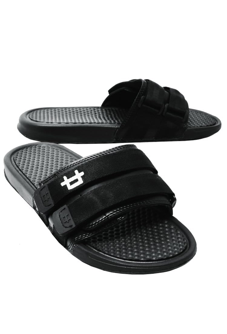 Third Day AMC10 Sandal Selop Webbing Logo Hitam