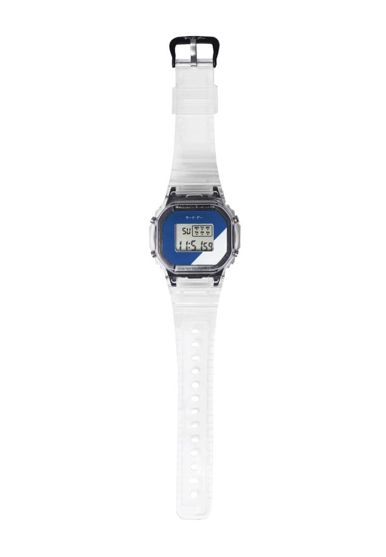 Third Day AMC22 Jam Tangan Digital Transparan Navy White Katakana