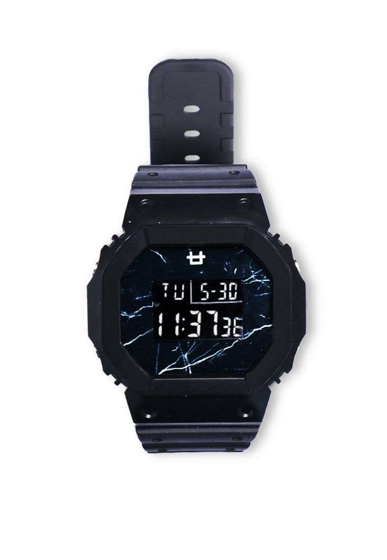 Third Day AMC25 Jam Tangan Digital Thunder Black Logo