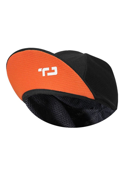 Td Active AS009 Td Active  Topi Sepeda Cycling Cap Hitam-Orange