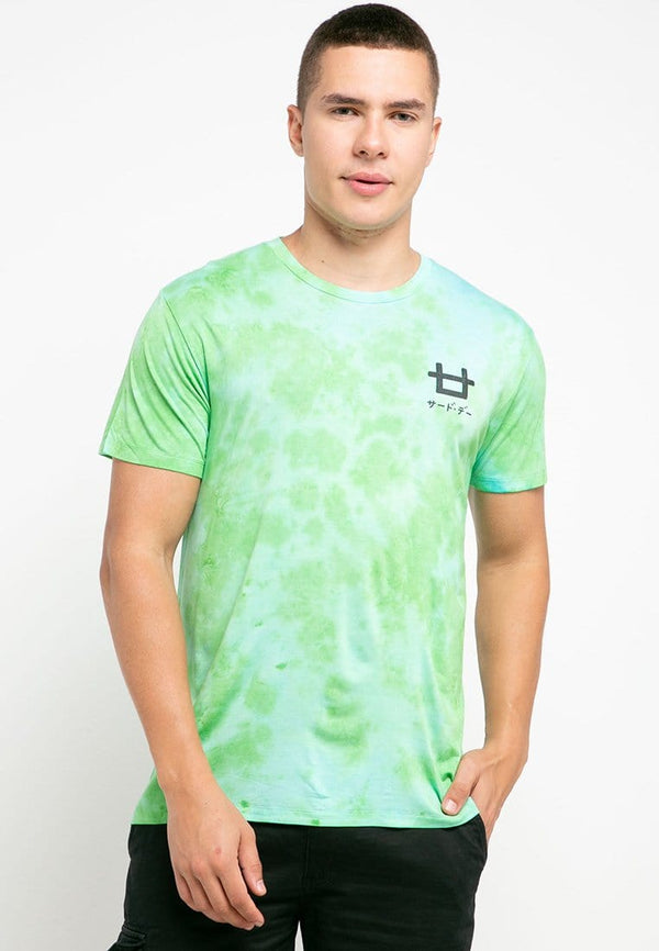 Third Day MTH38 tie dye aqua green blue unisex t-shirt