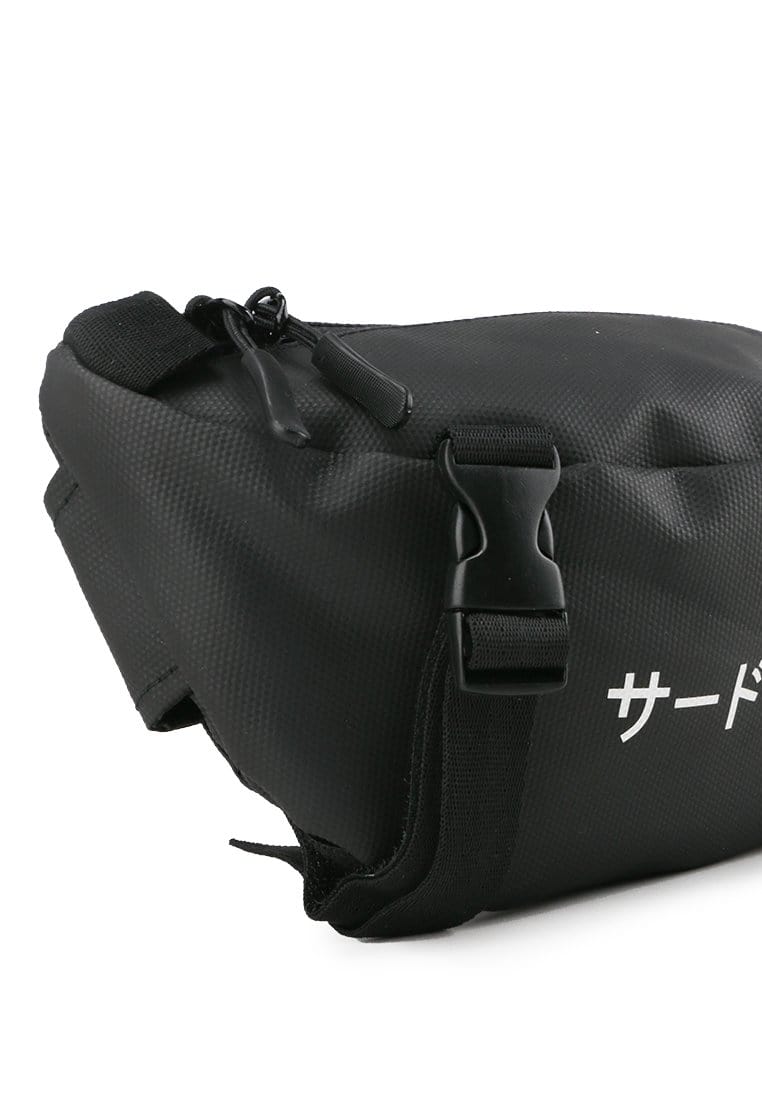 Third Day AMA71 Tas selempang sepeda waist bag 2-in1 katakana black