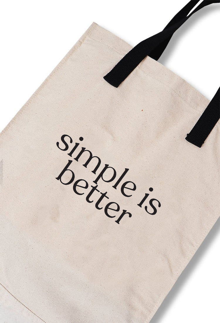 Third Day AMC85 Totebag Thirdday Simple Is Better Broken white
