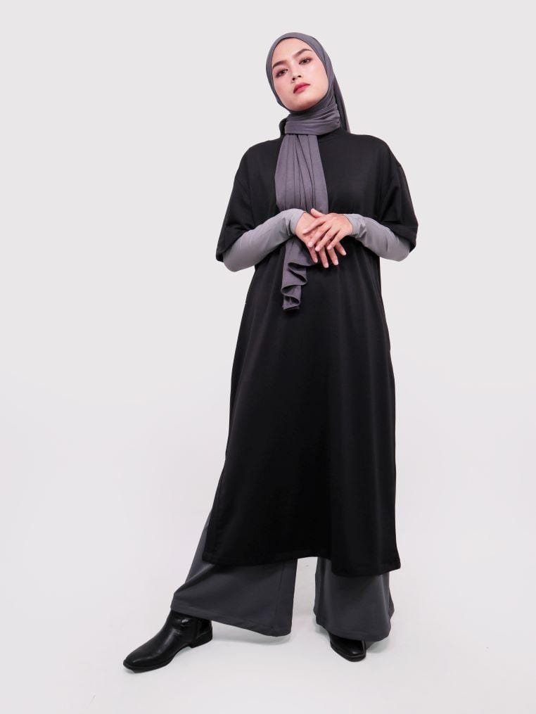 Daw Project DA001 London Midi Dress Hitam