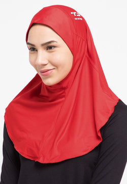 Td Active LH037 Sport hijab zeta merah