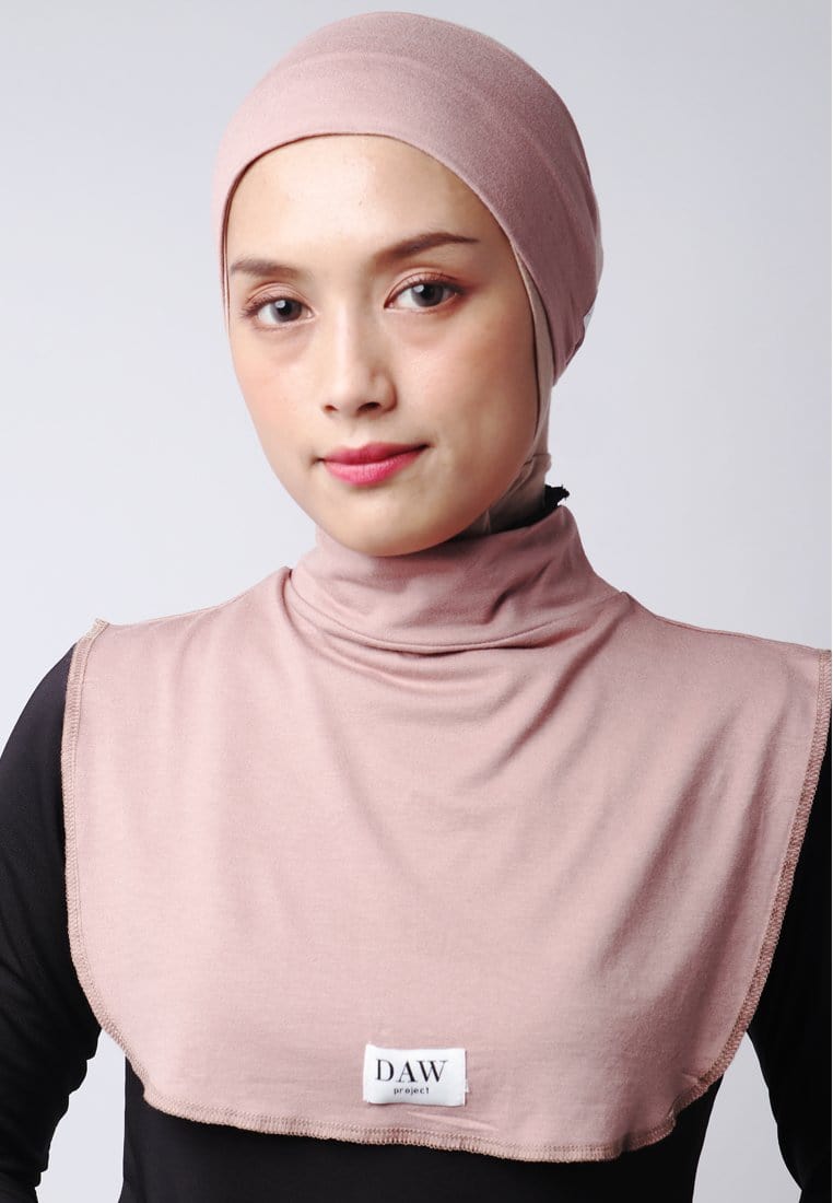 Daw Project DC005 Manset Leher Neck Cover + Bando Coklat Susu