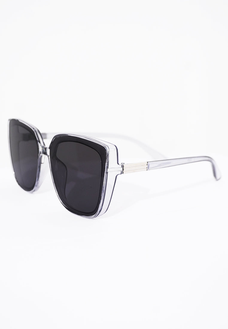 Daw Project DC041 Sunglasses Kacamata Hitam Hijab Angers Black Transparent