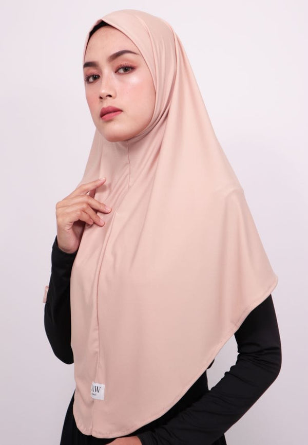 Daw Project DH003 Hijab Instan Sofia Beige