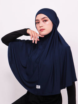 Daw Project DH008 Hijab Wina Navy