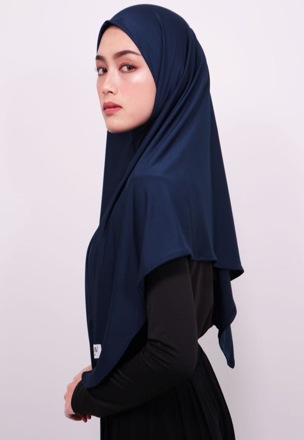 Daw Project DH009 Hijab Instan Sofia Navy