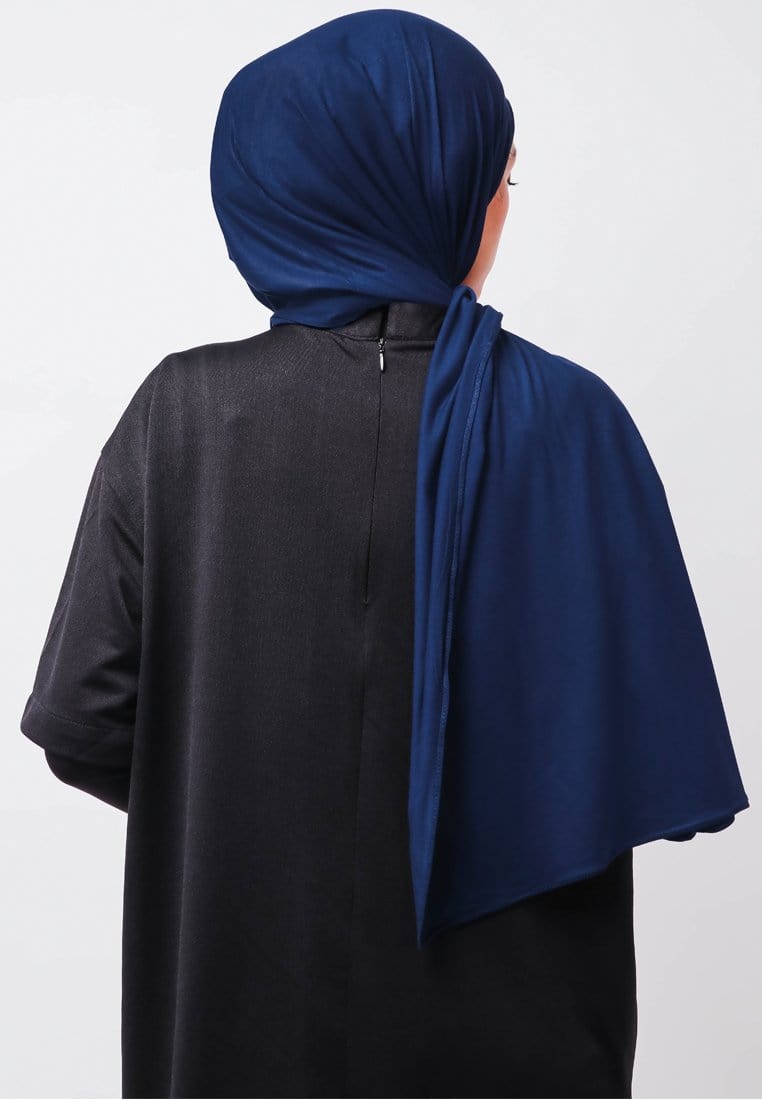 Daw Project DH043 Hijab Pashmina Instan Navy