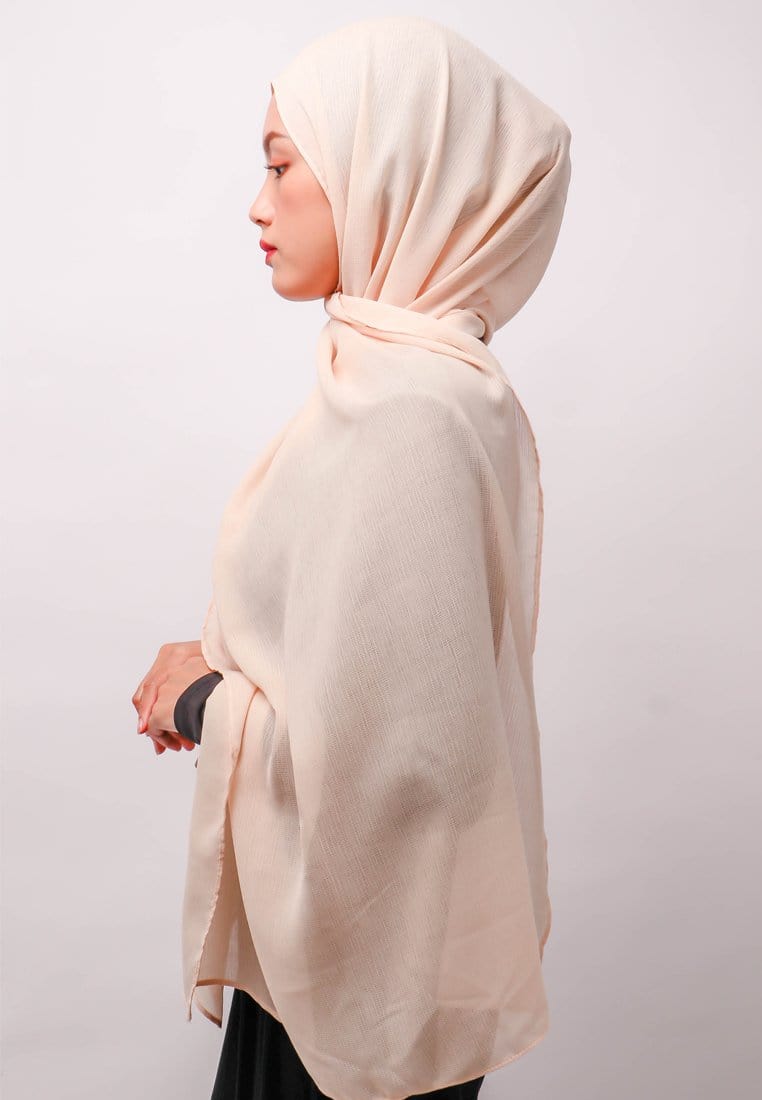 Daw Project DH057 Sevile Hijab Pashmina Coklat susu