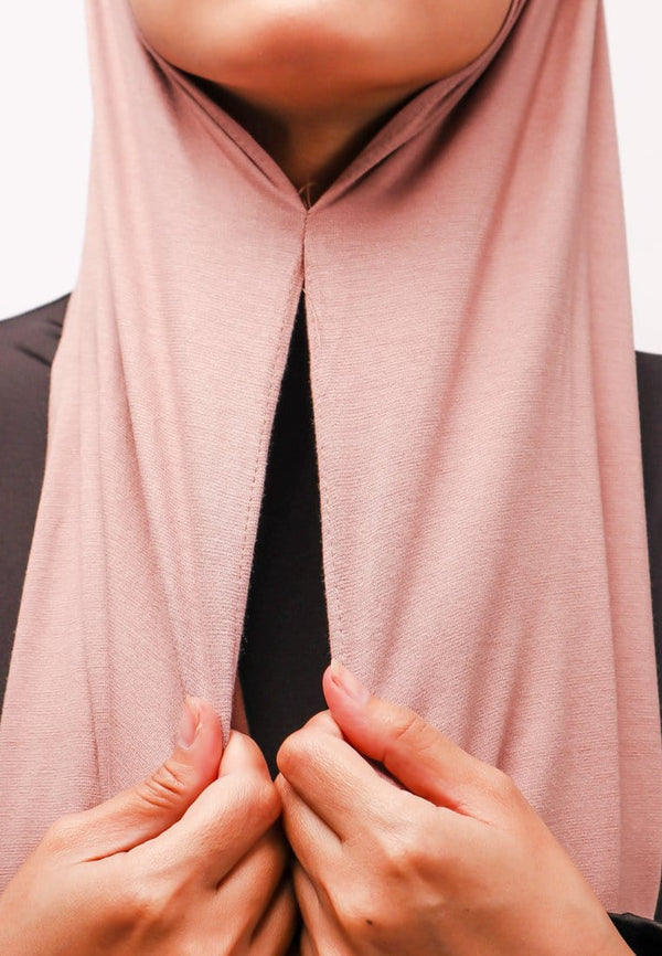 Daw Project DH070 Hijab Pashmina Instan Cappucino