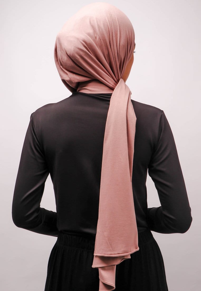 Daw Project DH070 Hijab Pashmina Instan Cappucino