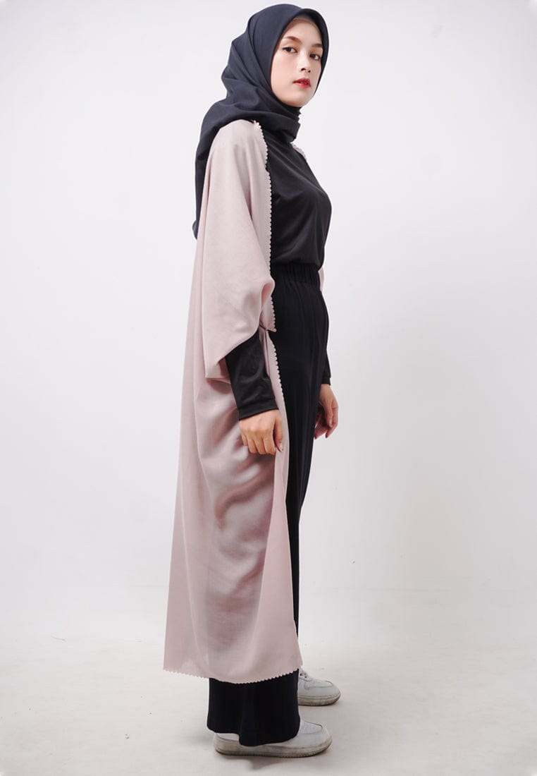 Daw Project DH073 Hijab Scarf Outer Voal 2-IN-1 Outer Coklat