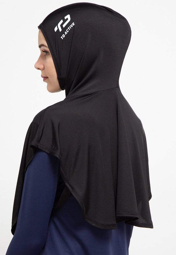 Td Active LH015 sport hijab delta Hitam