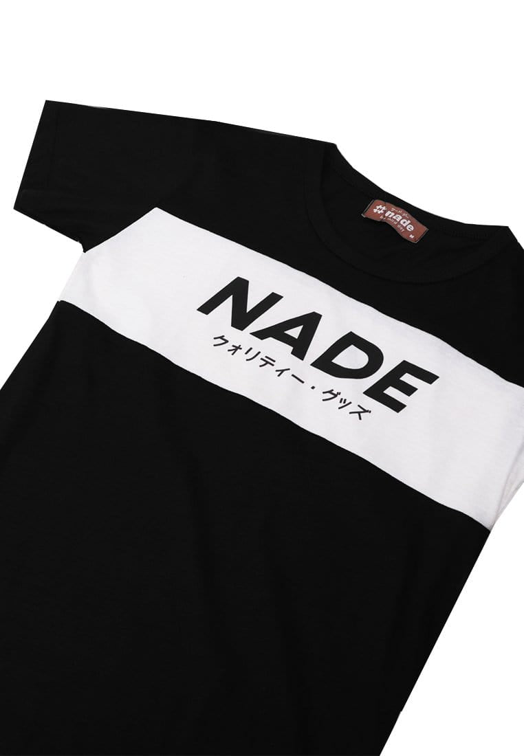 Nade Japan FT011W	s/s Lds Nade Jpn Box blk-wh