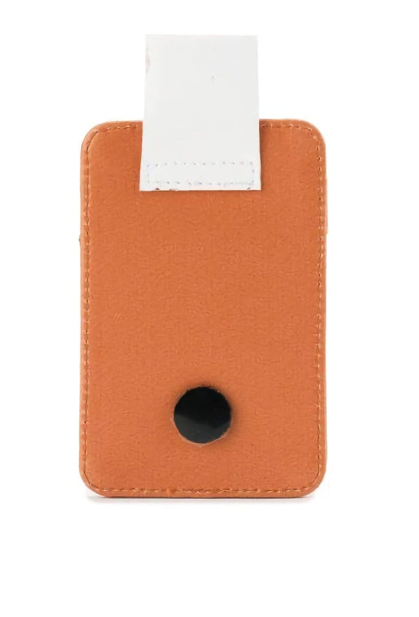 Td Friends AMB83 2-in-1 Wallet Cardcase Pop Socket Tripod Handphone Td Friends Ishikawa Orange