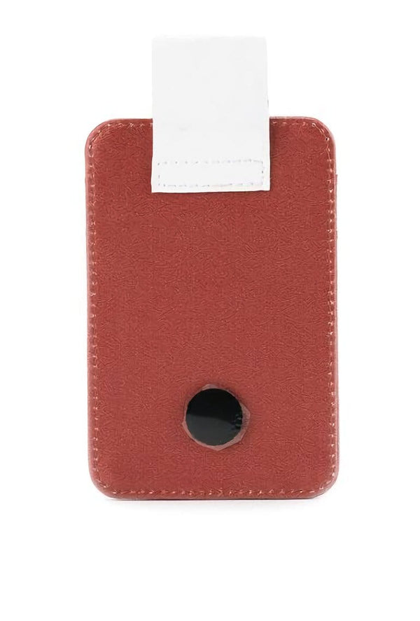 Td Friends AMB84 2-in-1 Wallet Cardcase Pop Socket Tripod Handphone Td friends Ishikawa Merah