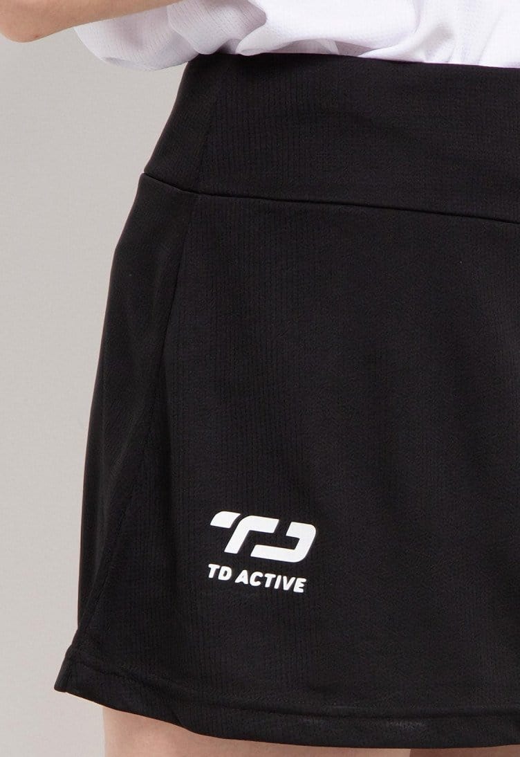 Td Active LB045 Td Active Skirt Rok Olahraga Tennis Skort Hitam