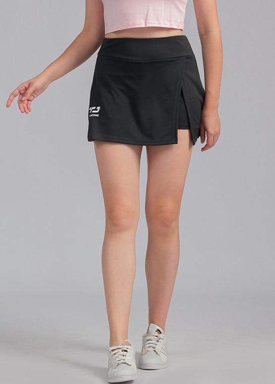 Td Active LB059 Skirt Rok Dual Layer Skort Abu Tua