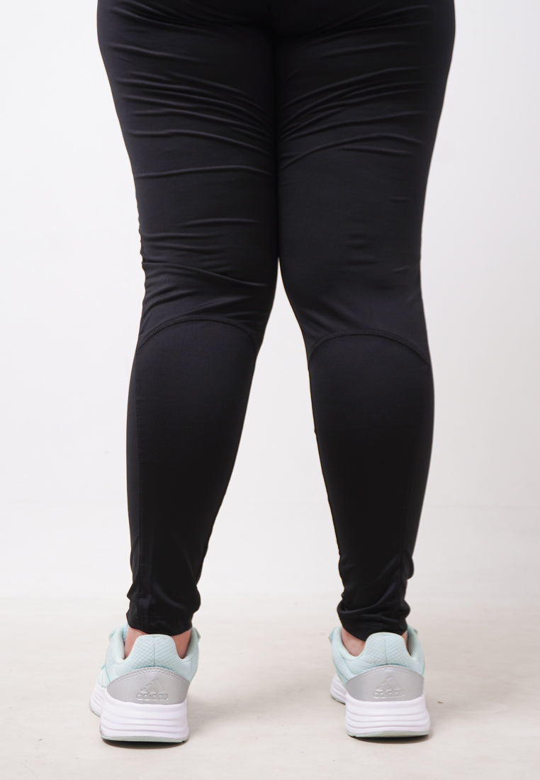 Td Active LB072 on thigh zip legging olahraga wanita black