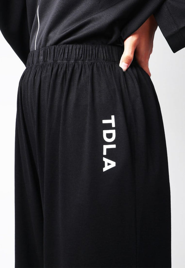 Third Day LC004 CLM celamis celana tidur panjang wanita hitam TDLA