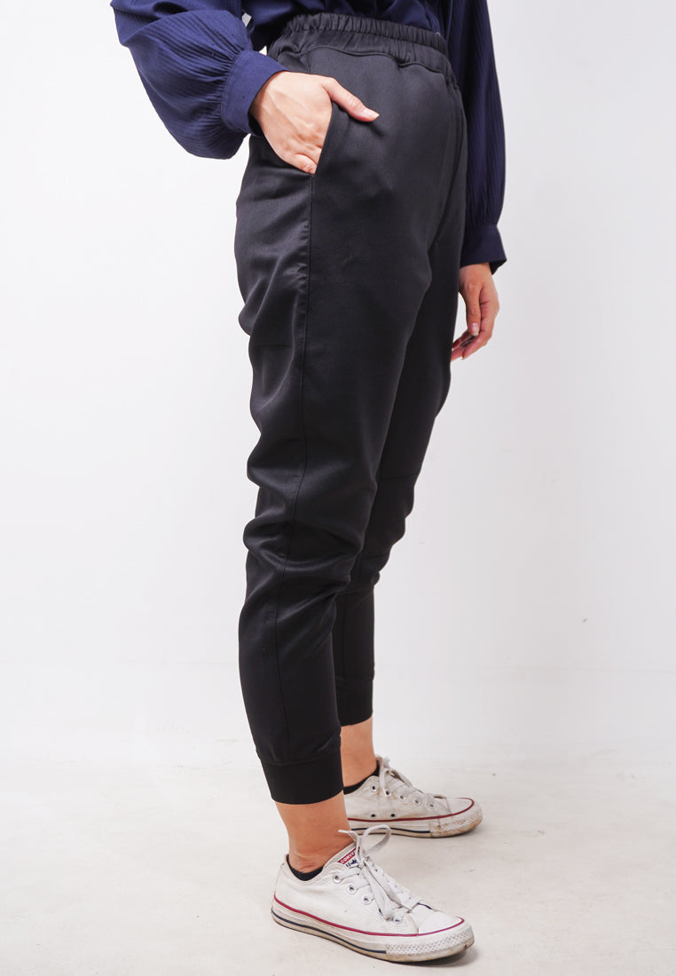 Third Day LC027 TDLA Jogger Loose Loungwear Scuba Black