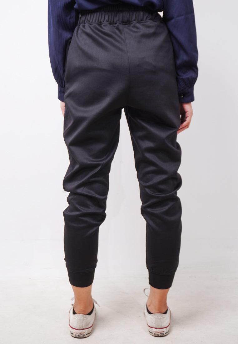 Third Day LC027 TDLA Jogger Loose Loungwear Scuba Black