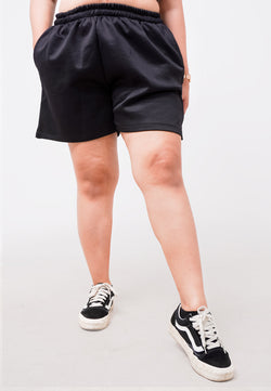 Third Day LC033 TDLA LBSH Short Celana Pendek Scuba Wanita Black