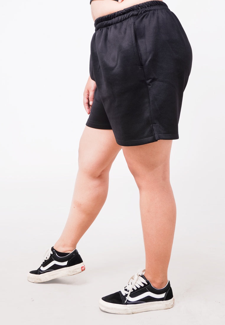 Third Day LC033 TDLA LBSH Short Celana Pendek Scuba Wanita Black