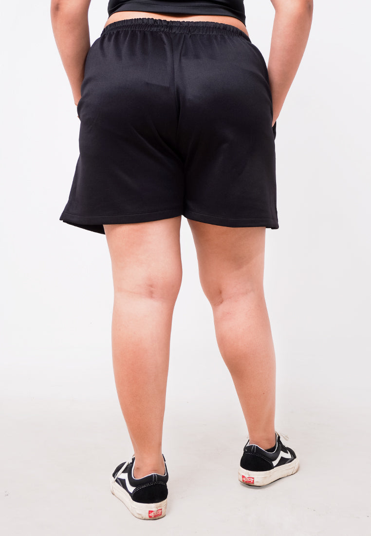 Third Day LC033 TDLA LBSH Short Celana Pendek Scuba Wanita Black