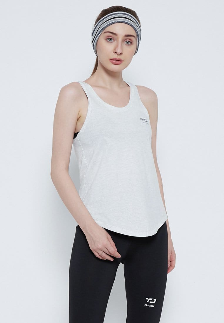 Td Active LS060 YBC yoga sleeveless light grey