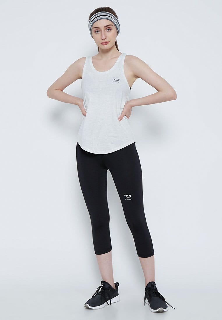 Td Active LS060 YBC yoga sleeveless light grey